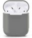 KELERINO. Airpods Silicone Case Cover Hoesje voor Apple Airpods - Grijs