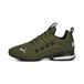PUMA Loopschoen 'Axelion' olijfgroen / zwart / wit