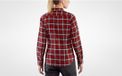 Fjällräven Övik Flannel - Dark navy - Maat Damen_XL