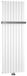 Sapho COLONNA Badkamerradiator 450x1800mm, wit
