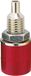 BKL Electronic 072306 Laboratoriumbus Bus, montage vertical Axe-Ø: 4 mm Rouge 1 pièce(s)