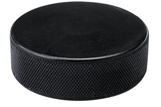 Nijdam 8716404258566 - Ijshockeypuck - Zwart - Rubber