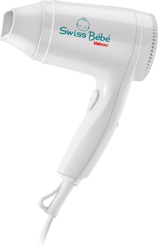 Valera Swiss Baby - Hair Dryer for Babies - Gentle and Quiet Airflow - White