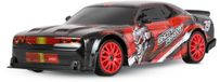 Amewi 21131 Drift Sport Muscle Car, 1:24, 6 jaar, 500 mAh, 169 g, Zwart;Rood