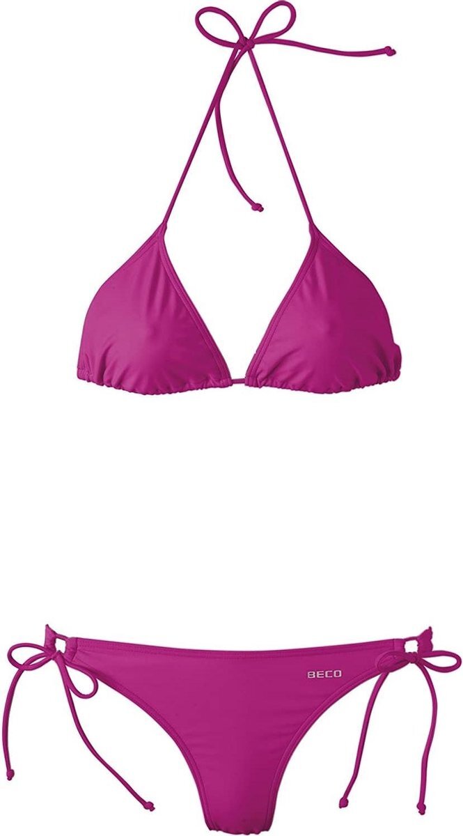 Beco triangelbikini dames polyamide/elastaan roze