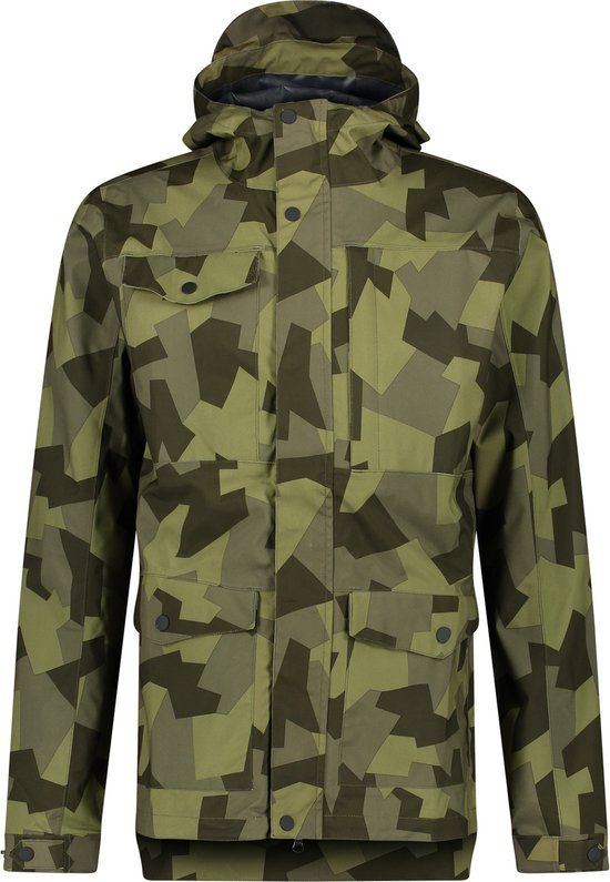 AGU Urban Outdoor Pocket 2.5 Layer Regenjas - Mannen - Camo Print