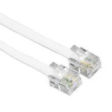 Hama fiche modulaire (US6p4c) - 6 m - blanc