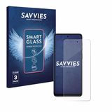 Savvies 3 Stuks Screenprotector - Geschikt voor Motorola Moto G54 / G55 - Beschermfolie Glas Transparant