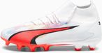 Puma Pro FG Chaussures de football Blanc Noir Orchid de feu Taille 42
