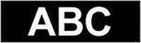 Brother Gloss Laminated Labelling Tape - 36mm, White/Black