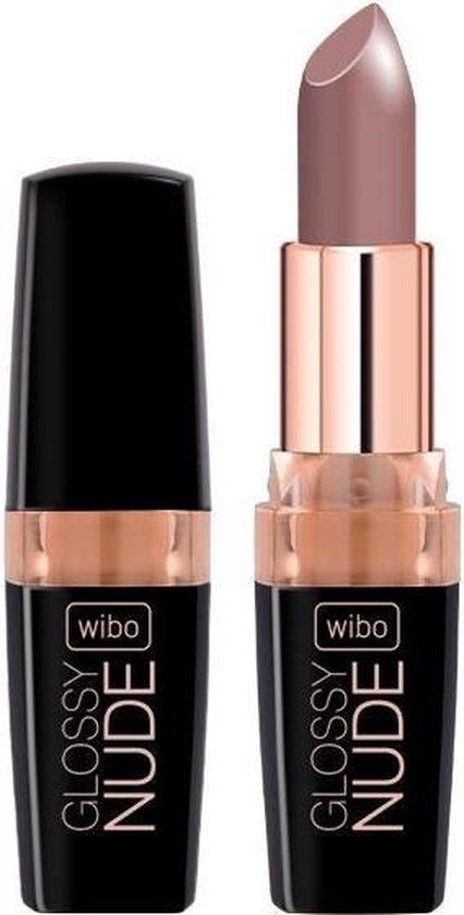 Wibo Glossy Nude Lipstick #1 - 4ml