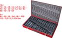 KS Tools 330.1650 HSS-R Metaal-spiraalboorset 1 mm, 1.5 mm, 2 mm, 2.5 mm, 3 mm, 3.5 mm, 4 mm, 4.5 mm, 5 mm, 5.5 mm, 6 mm, 6.5 mm, 7 mm, 7.5 mm, 8 mm, 8.5 mm, 9 mm