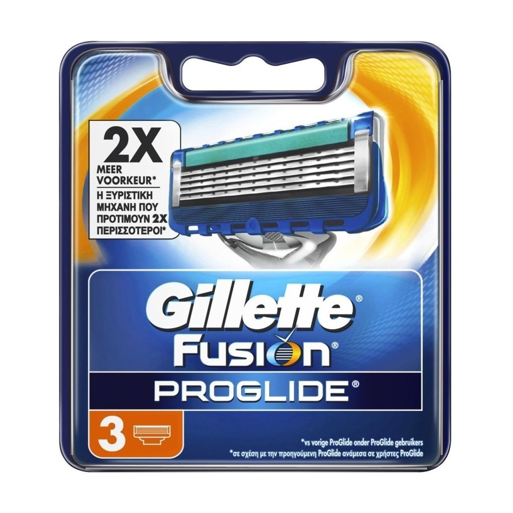 Gillette Fusion proglide man mesjes 3st