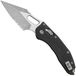 Microtech Stitch 169RL-11APFLGTBK, Apocalyptic Stonewashed M390MK, Fluted Black G10, partial serrated zakmes, Borka Blades design
