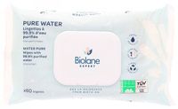Biolane Eau Pure Lingettes sans parfum 60 lingettes