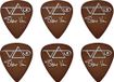 Signature Ibanez Signature Series Plectrums - Steve Vai - Pack van 6 - Bruin