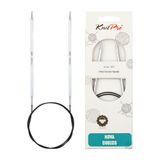 KnitPro K12217 Rondbreinaald, zilver, 4 mm