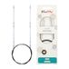 KnitPro K12217 Rondbreinaald, zilver, 4 mm