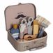 Jabadabado Valise de coiffeur - Ensemble de coiffure - 10 pièces - Bois - Multicolore