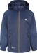 Trespass Kinderregenjas Qikpac X - Unisex Kinderjas die je kunt opvouwen Tp75 Navy/Carbon