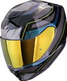 Scorpion Exo-391 Leo Integraalhelm - Zwart/grijs/blauw - Maat L