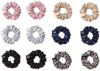 Slip Minnie Scrunchies Classic - Silk Hair Elastic Set of 12