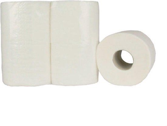 Merkloos Toiletpapier - 2-laags - 400 vel - pak van 10 x 4 rollen