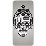 Xiaomi Redmi 14C 4G Skull music bedrukt siliconen hoesje