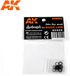 AK-Interactive Rubber Rings - 20 Stuks (Airbrush Basic Line 0.3)