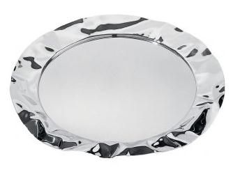 Alessi Foix Design dienblad - RVS - Rond - 44 cm