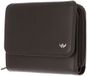 Golden Head Leren portemonnee Polo RFID Protect RV-Börse 3316 Dunkelbraun