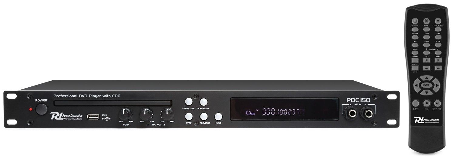 Power Dynamics PDC150 - Personal CD Player - Black