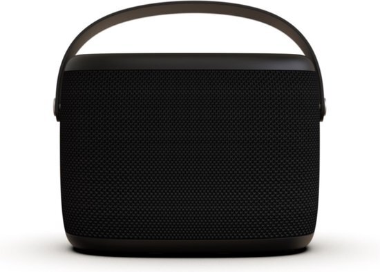 Pure Woodland waterdichte (IP67) buitenspeaker met Bluetooth en FM/DAB+ radio, Zwart