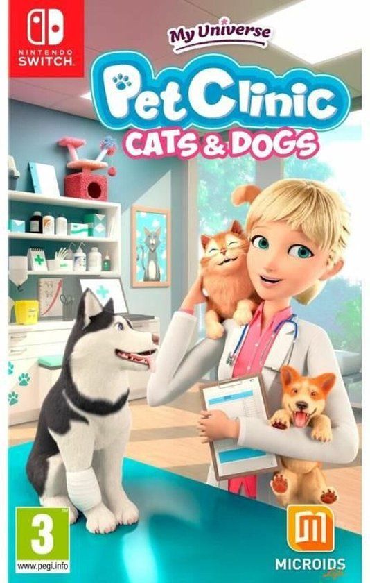 Microids Pet Clinic Cats & Dogs Nintendo Switch