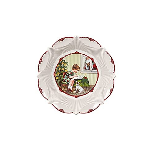 Villeroy & Boch 14-8332-3679 gebakborden, porselein - rood
