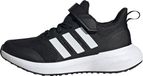 adidas FortaRun 2.0 Cloudfoam Schoenen met Elastische Veters en Klittenband - Kinderen - Zwart - Maat 33