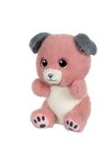 Gipsy Toys Pluche dier "Cutydos" - 13 cm - poederroze en grijs