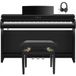 Yamaha Clavinova CLP 835 Digital Piano Package Polished Ebony