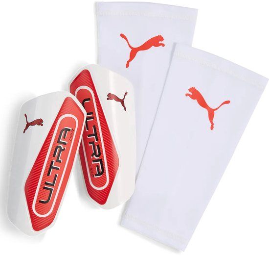 Puma Ultra Light Sleeve Scheenbeschermers Wit M