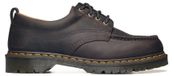 Dr Martens Lowell Crazy Horse Moc Toe Chaussures à quatre œillets en Marron