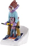 Lemax Mommy & Me Ski