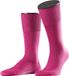 FALKE Airport eenkleurig wol katoen sokken heren roze - maat 45-46