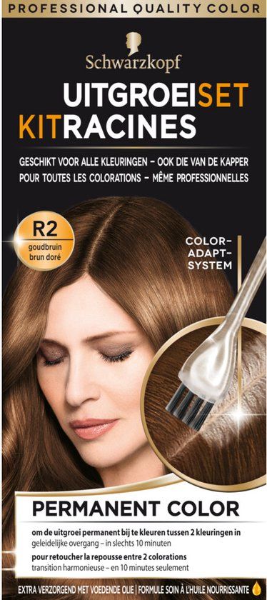 Schwarzkopf Uitgroeiset R2 Goudbruin