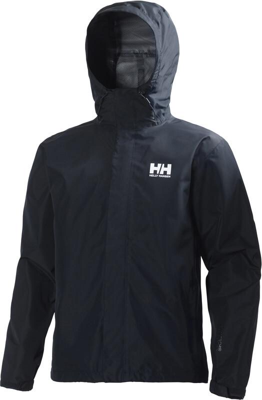 Helly Hansen Seven J Jas Heren blauw S 2019 Regenjassen