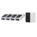AOSU 4K SolarCam P1 Max - 4 caméras de surveillance - Reconnaissance faciale - Énergie solaire - Audio bidirectionnel