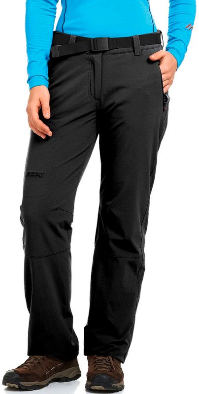 Maier Sports Rechberg Broek Dames, zwart DE 36 (Regular) 2022 Trekking- & Wandelbroeken