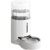 CZPET 2.5L Huisdier Water Dispenser Zonder Elektriciteit Unplugged Automatische Water Bowl Dispenser Zwaartekracht Water Dispenser voor Katten Water Self Feeder Hond Fontein Honden Kom Flessen voor
