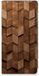 B2Ctelecom Portefeuille Étui pour Motorola Moto G13 | G23 Wooden Cubes