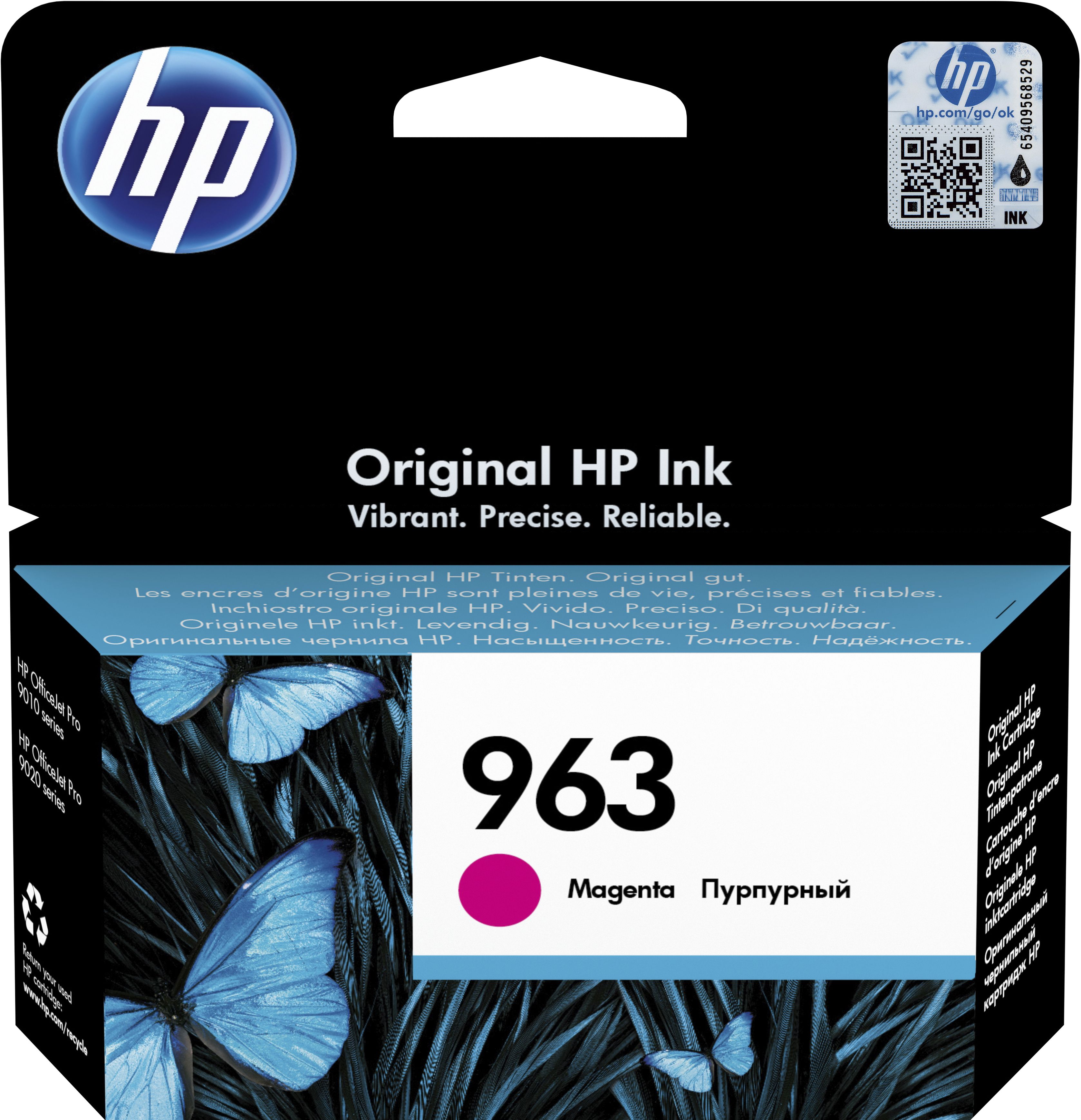 HP 963 Magenta Ink Cartridge - Original