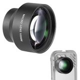 NEEWER HD 105 mm macrolens alleen voor 17 mm draad achterplaat, compatibel met SmallRig NEEWER iPhone Samsung telefoonkooi hoesje met 17 mm lensadapter, 46 mm voordraad, LS-26